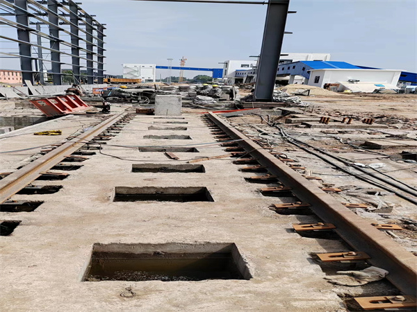 铁山港新建基础回填土沉降注浆加固顶升